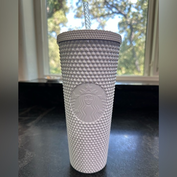 Starbucks Other - Starbucks Embossed White Tumbler